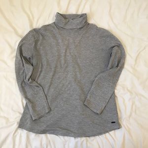 Grey light turtleneck